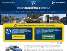 Tablet Screenshot of garagesorrento.com